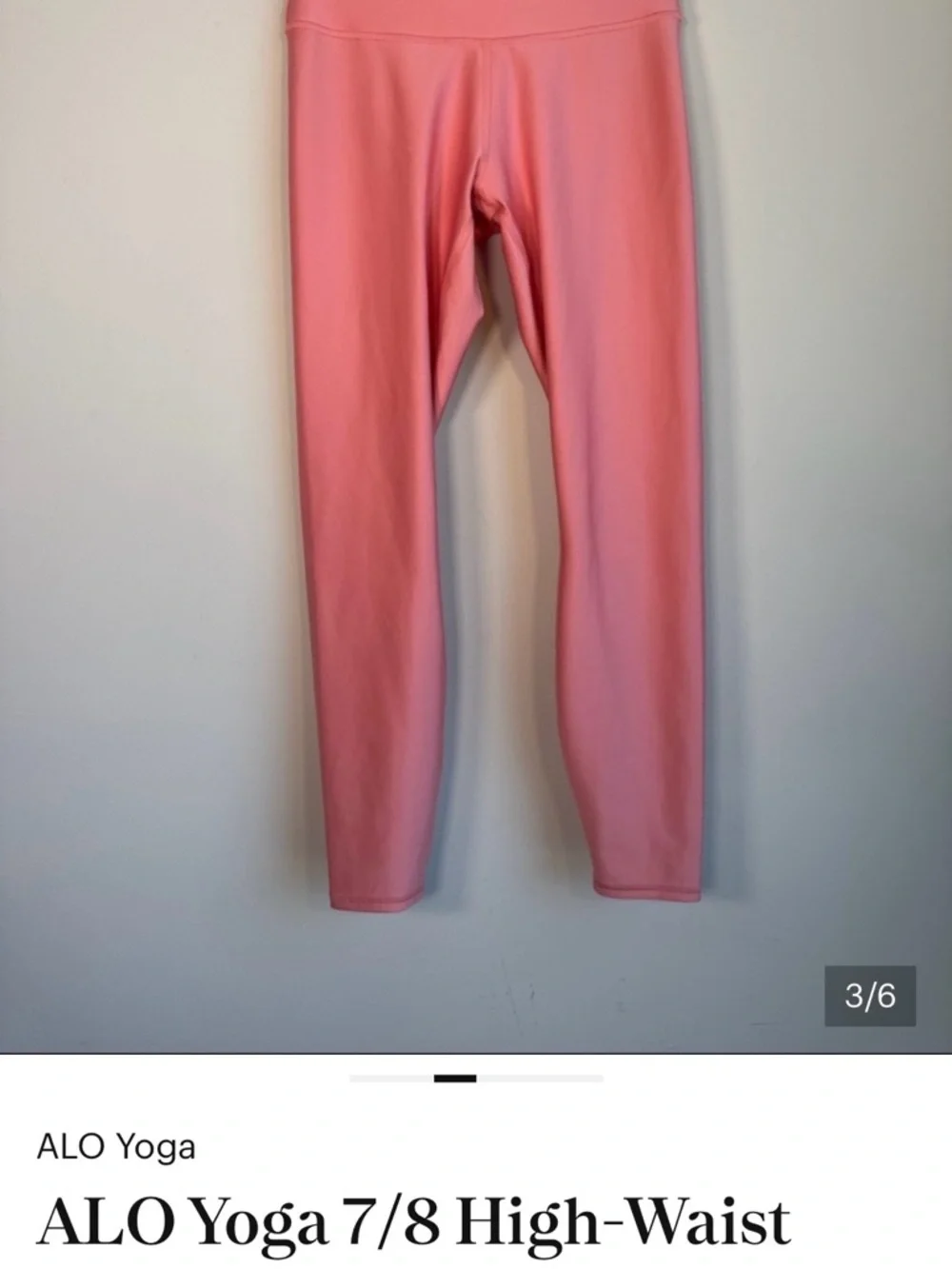 ALO Yoga High-Waist Airlift Strawberry Lemonade